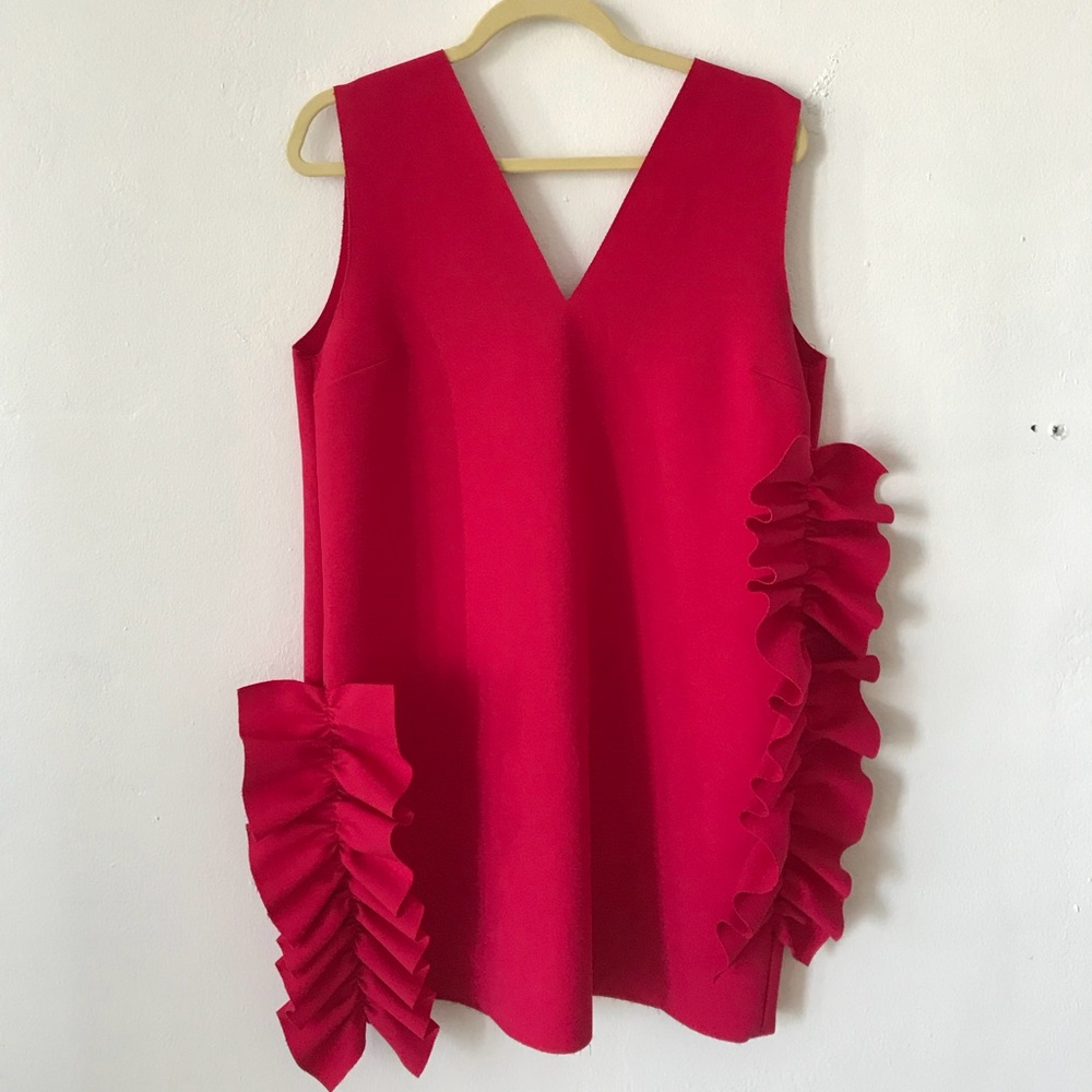 Red dress MSGM Milano